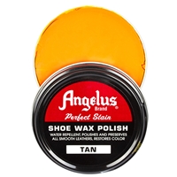 Angelus Perfect Stain Wax Shoe Polish Tan (Light tan)