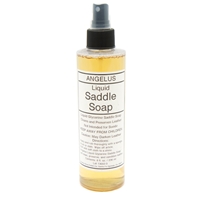 Angelus Liquid Saddle Soap 8 oz Pump Action Aerosol