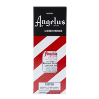 Angelus Leather Dye, 3 fl oz/89ml Bottle. 091 Bismark Brown