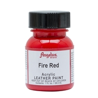 Angelus Acrylic Leather Paint Fire Red 185