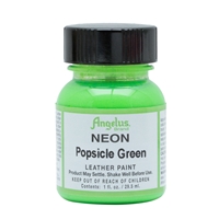 Angelus Neon Acrylic Leather Paint Popsicle Green 126