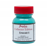 Angelus Collection Edition Acrylic Leather Paint 1 fl oz/30ml Emerald 5 317