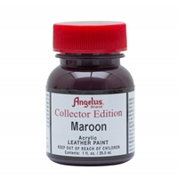 Angelus Collection Edition Acrylic Leather Paint 1 fl oz/30ml Maroon 336